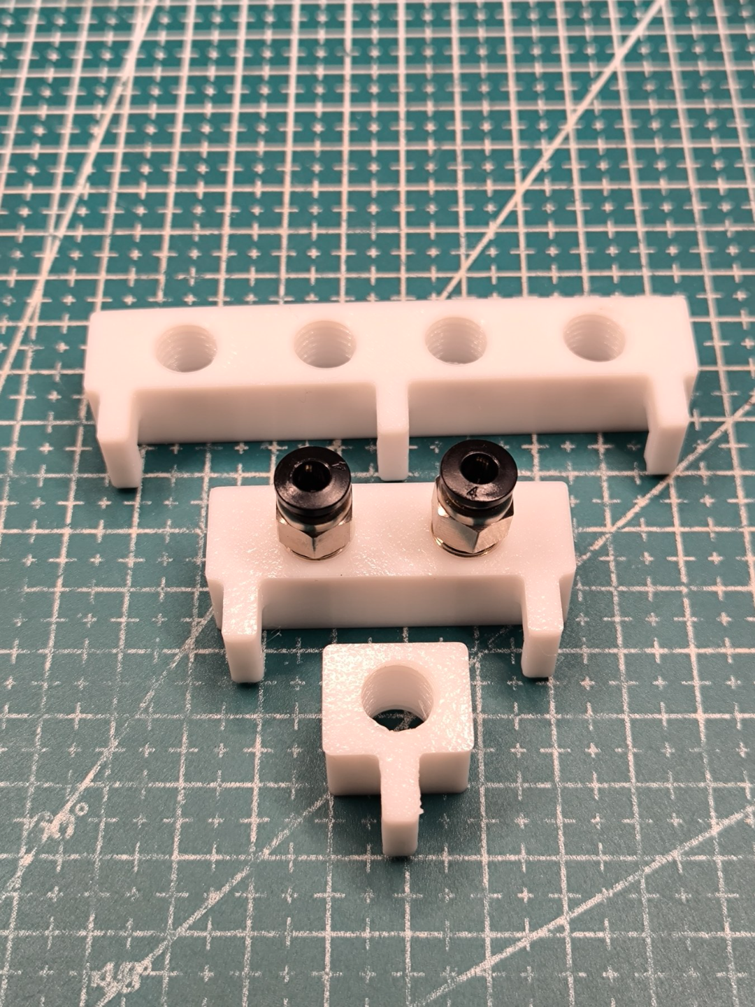 PTFE fitting PC4-M10/M6 IKEA Skadis holder (guide)