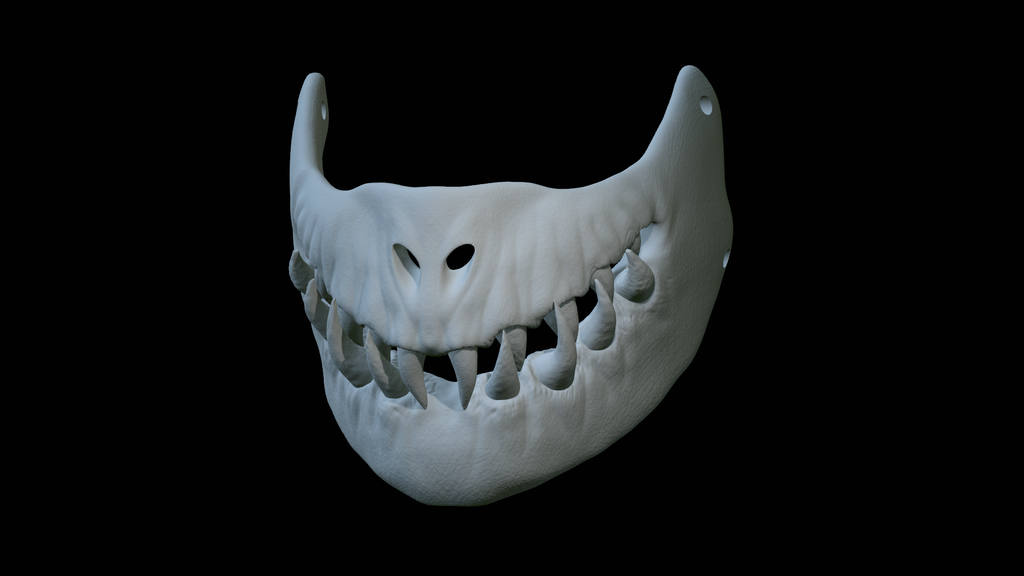 Devil Salamander mask