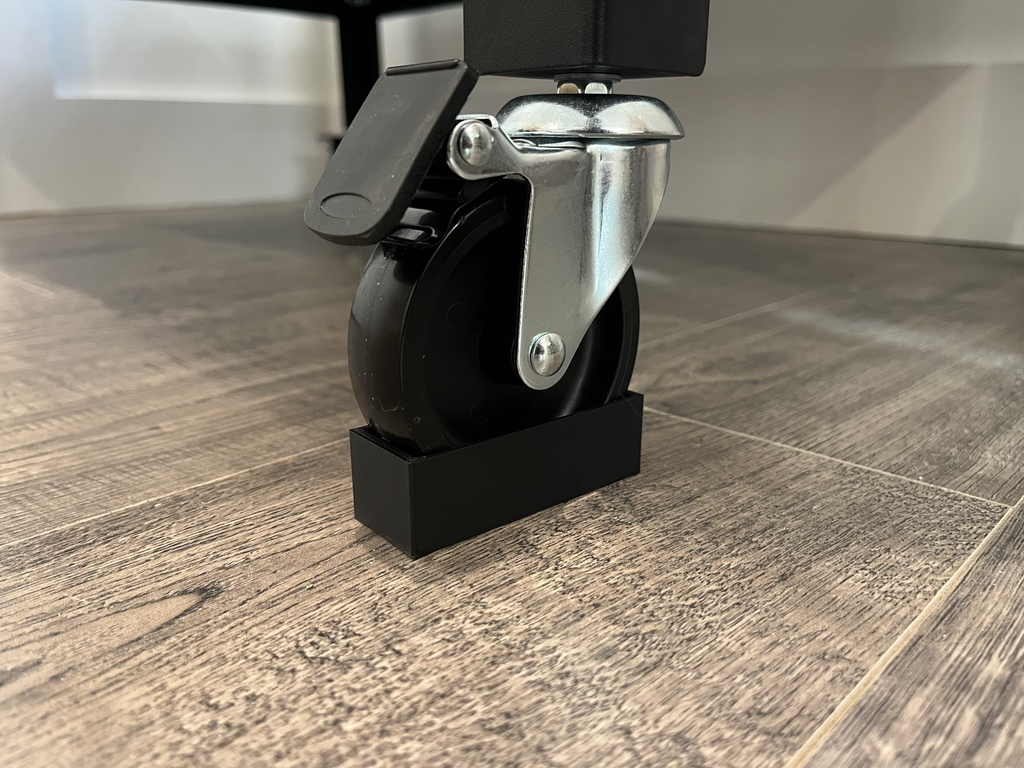 Caster Wheel Lock for Ikea BROR Utility Cart