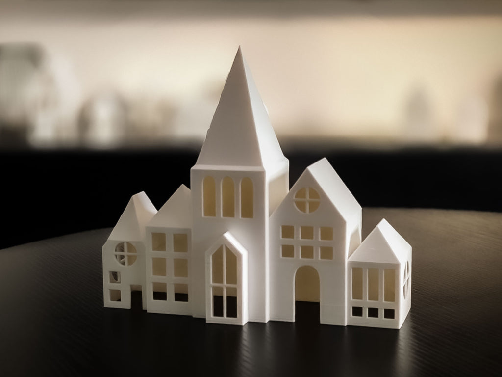 Weihnachtshaus LED-Teelicht Deko teelight holder