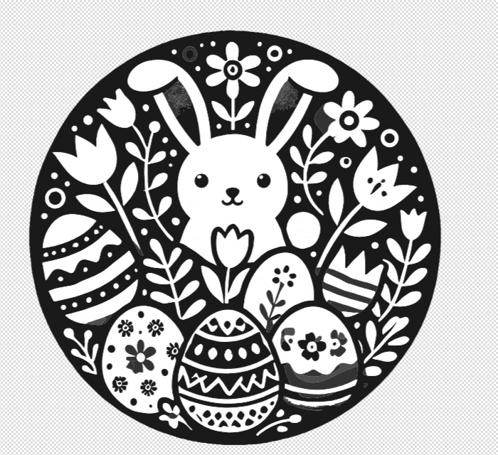 Easter mug coaster