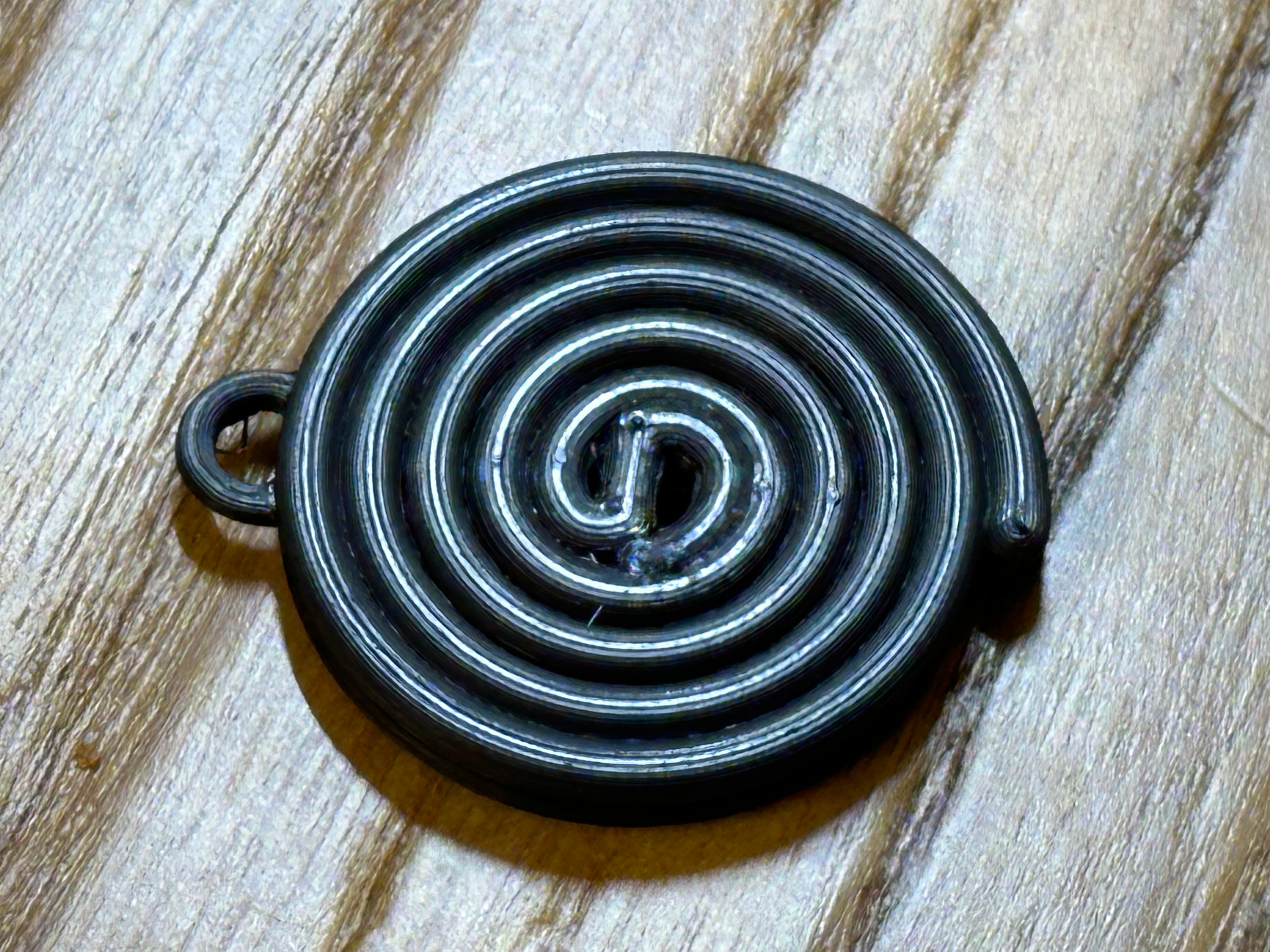 Haribo Lakritzschnecke Schlüssel-Anhänger / Licorice Snail Wheels keychain