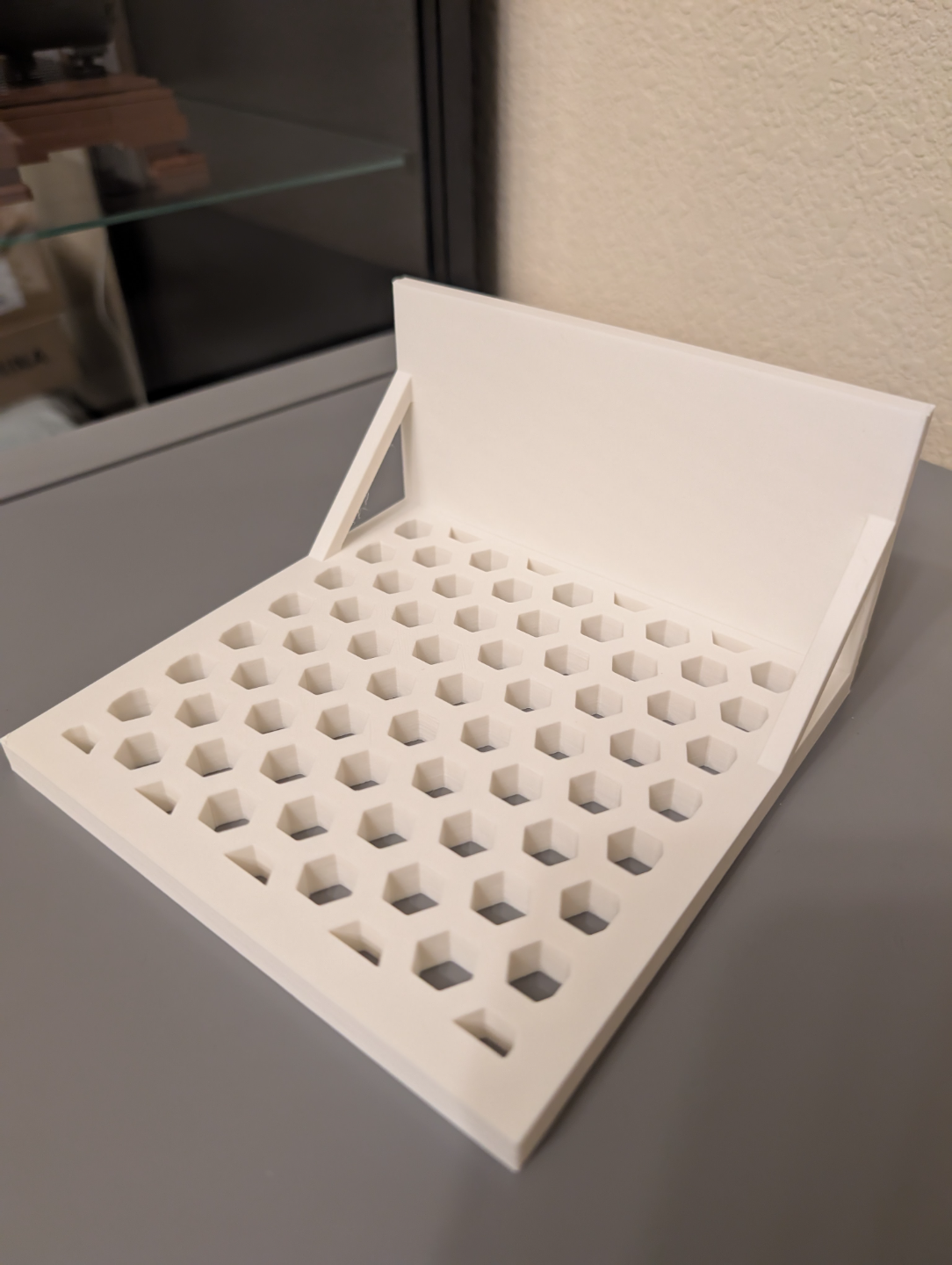 No screws shelf / desk extender
