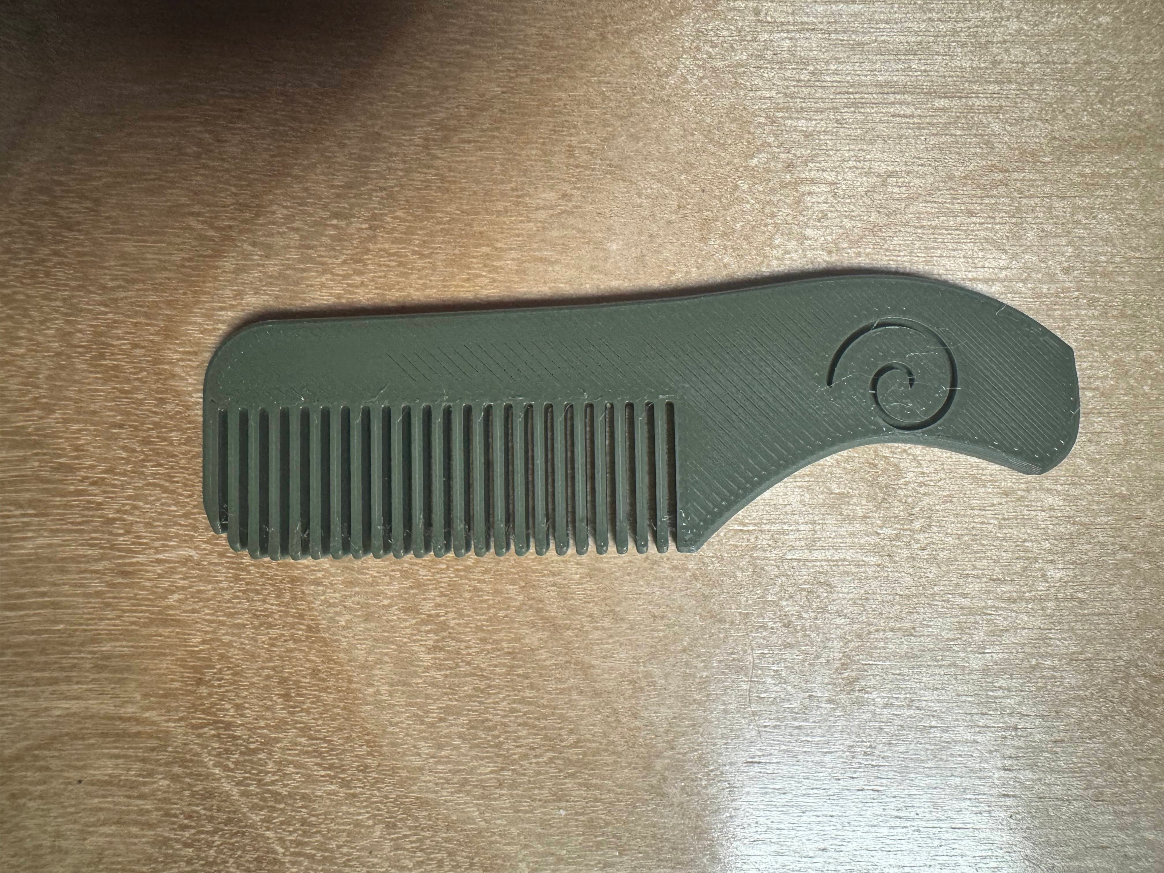 Mini Beard & Mustache Comb (Kent A 81T Style)
