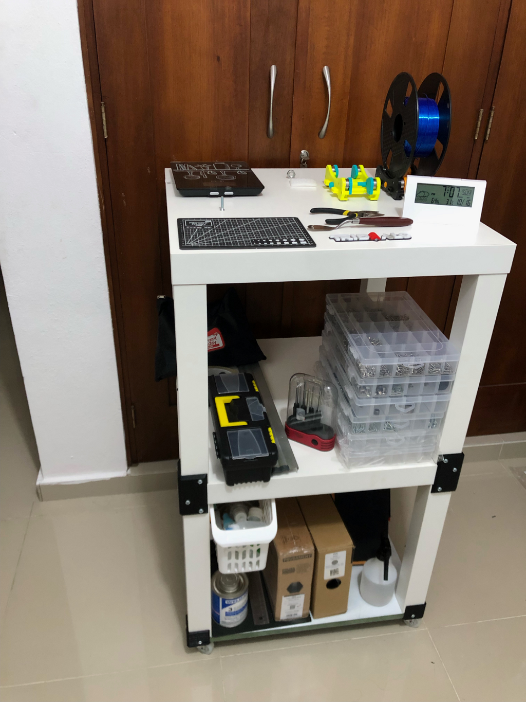 Ikea LACK Tool Table