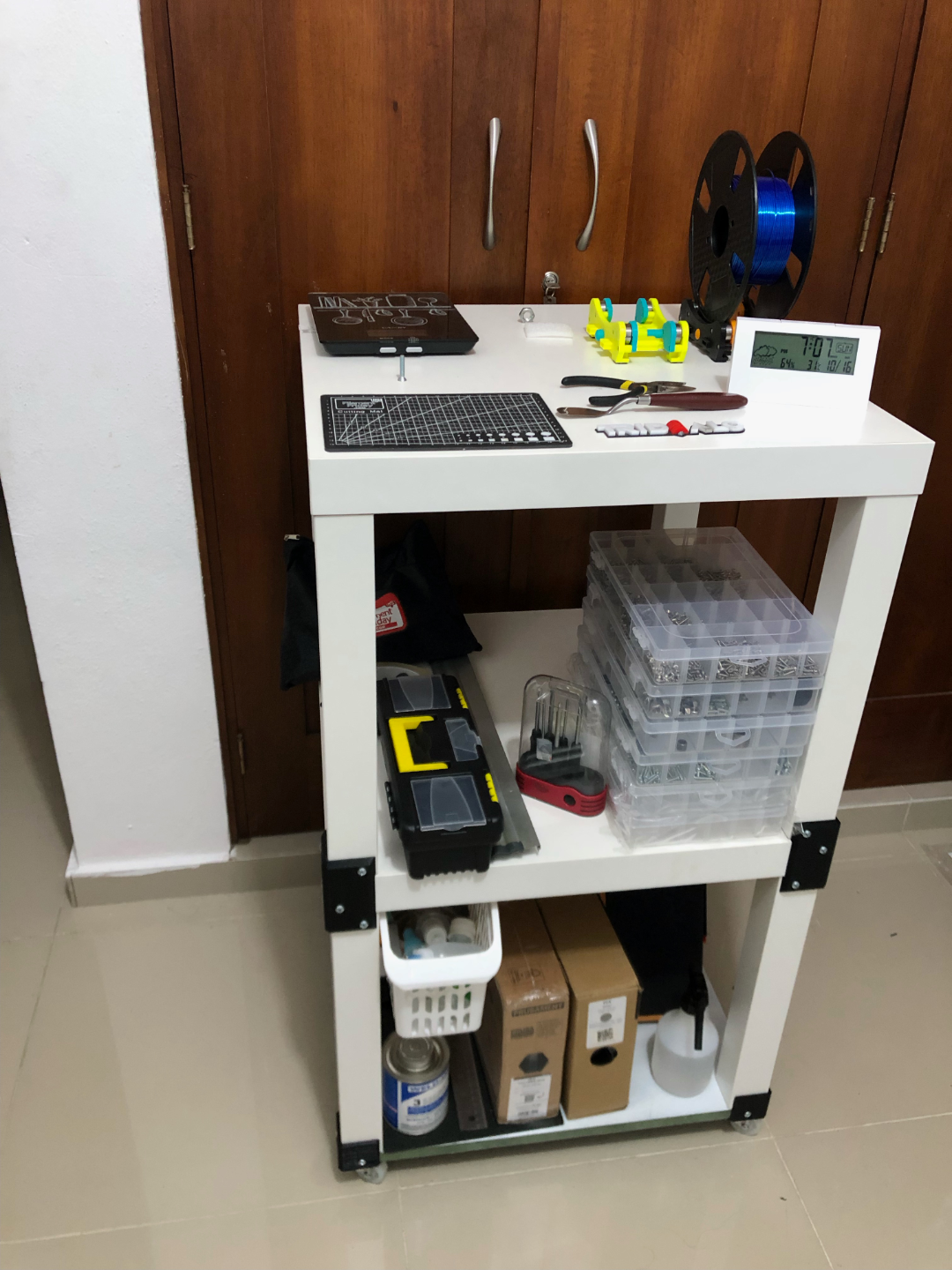 Ikea LACK Tool Table