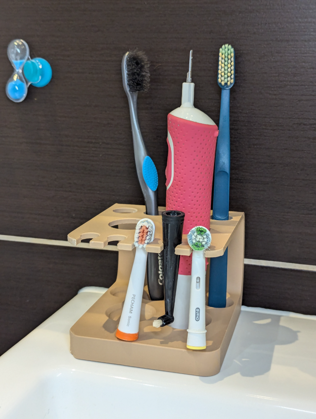 Another toothbrush holder stand