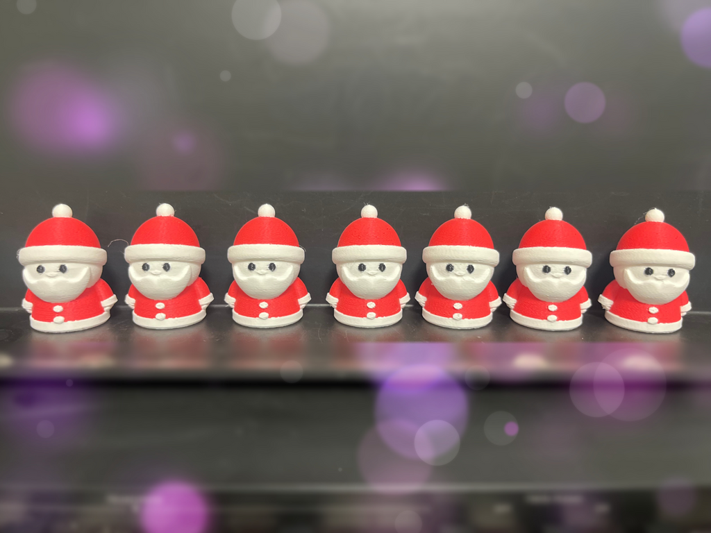 Cute mini Santa AMS ready No supports