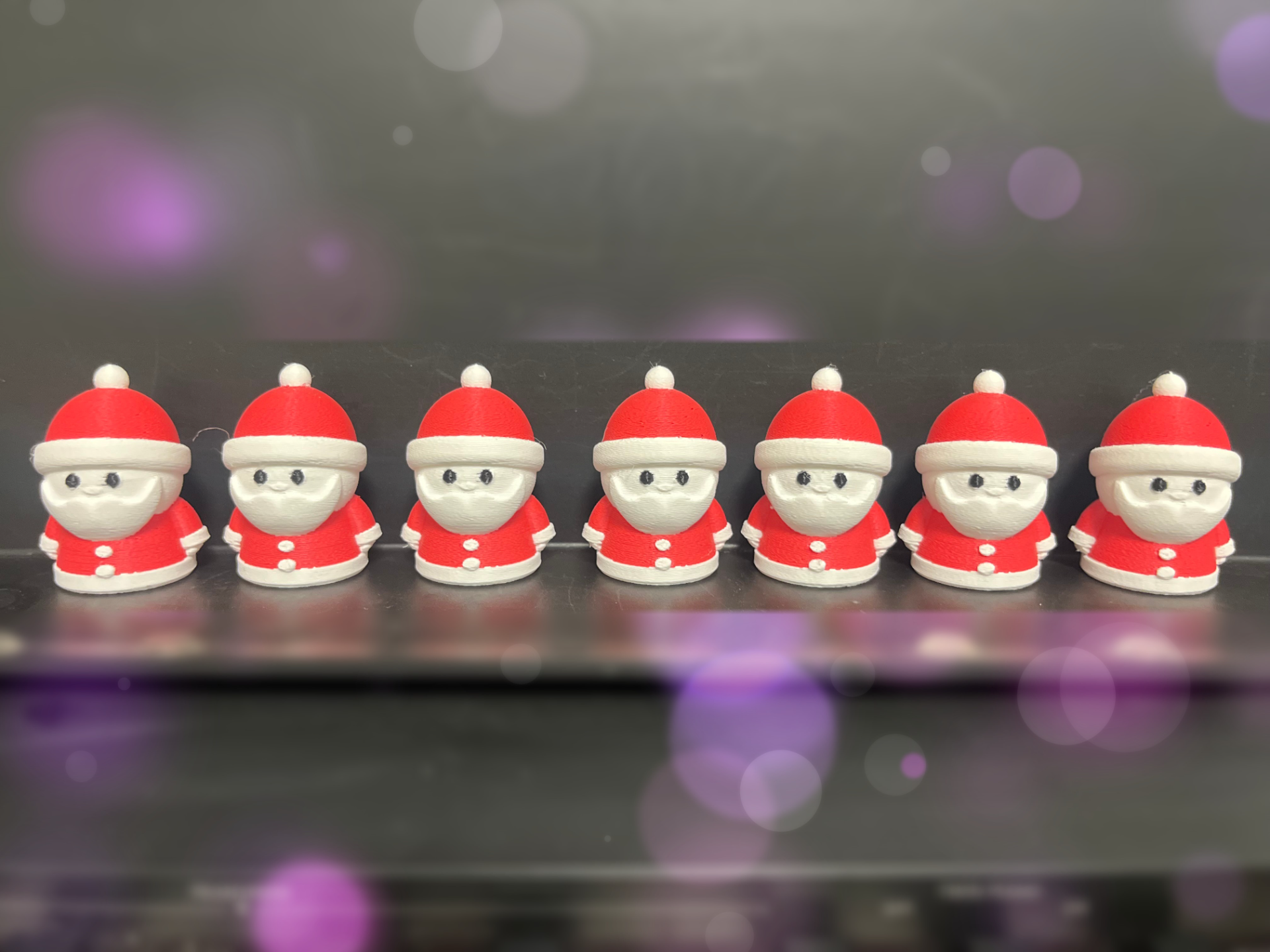 Cute mini Santa AMS ready No supports