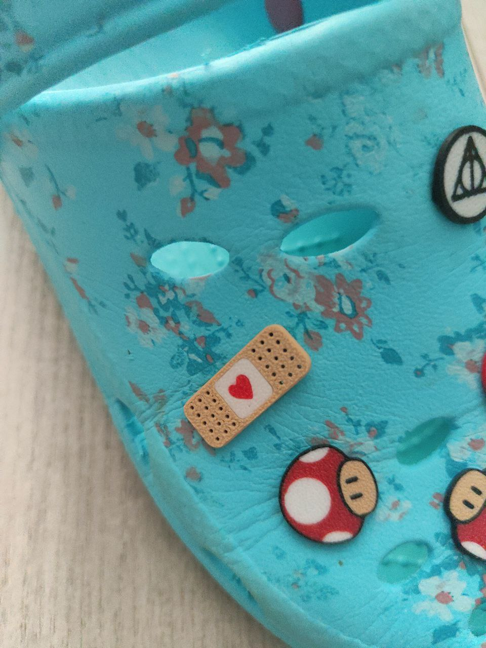 band aid crock charm