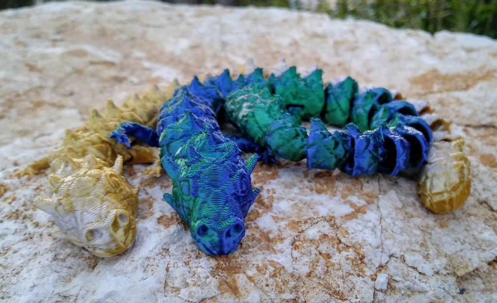 Articulated baby dragon