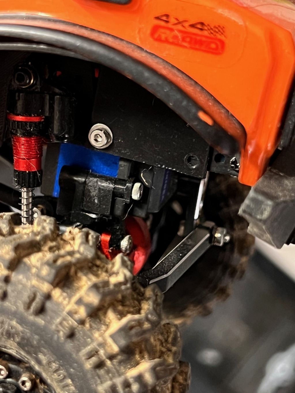 Injora 7kg Servo Adapter M2 FCX or HobbyPlus Cr18p