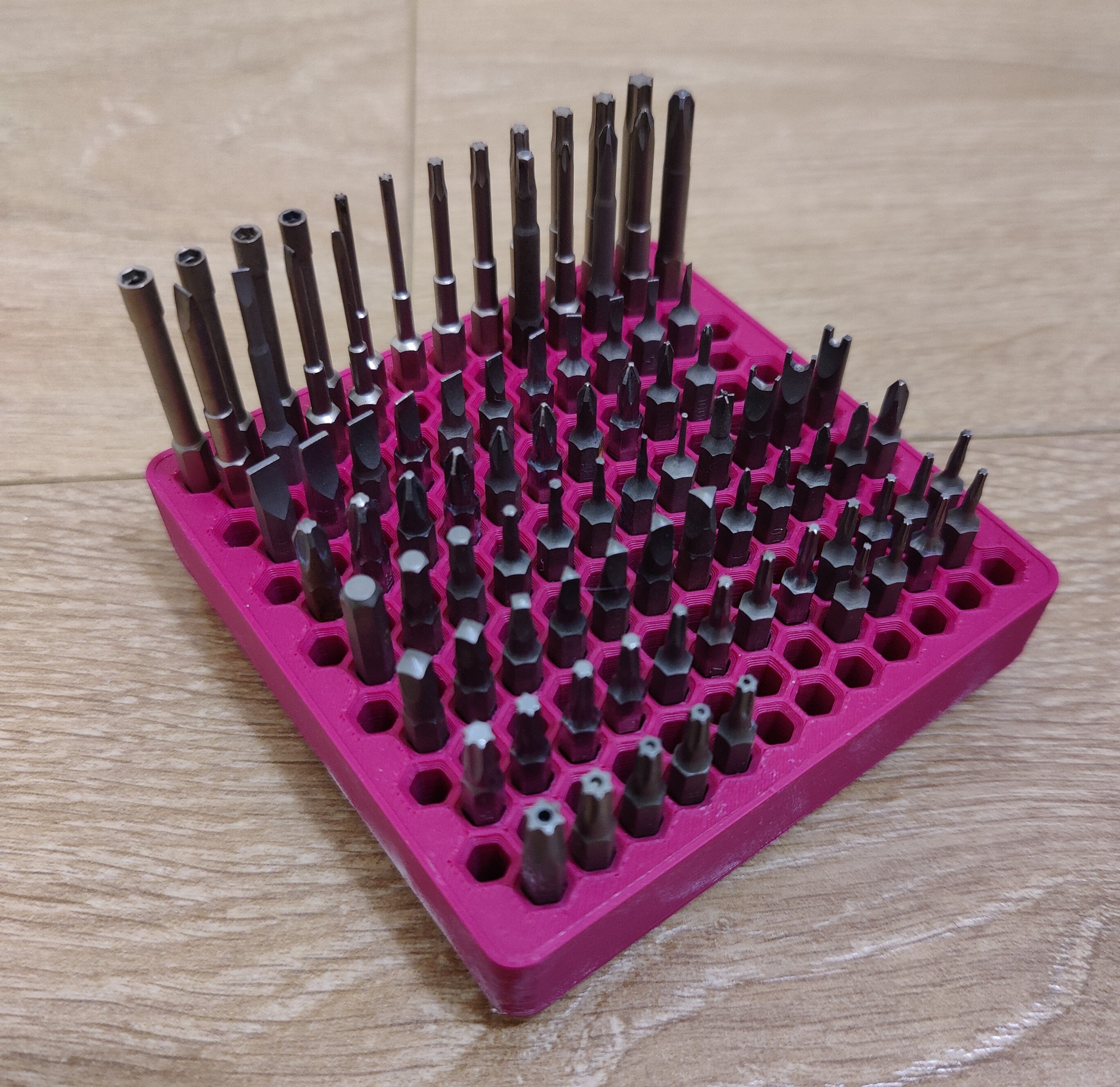 Gridfinity 4mm Hex bit holder