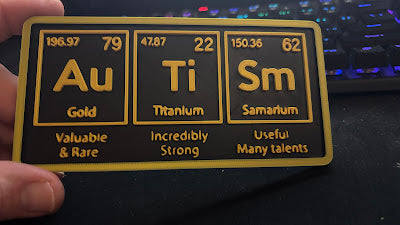Autism Scientific Element Sign