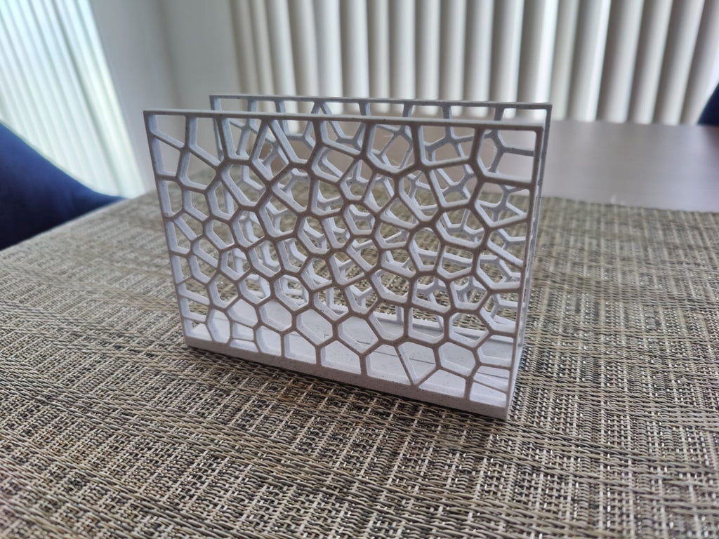 Voronoi Napkin Holder