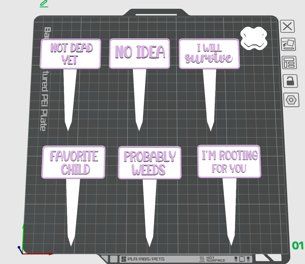 Fun Plant/Garden Stakes