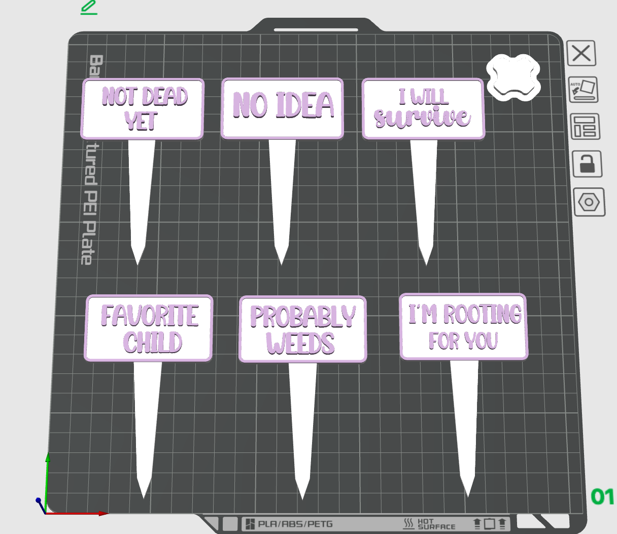 Fun Plant/Garden Stakes