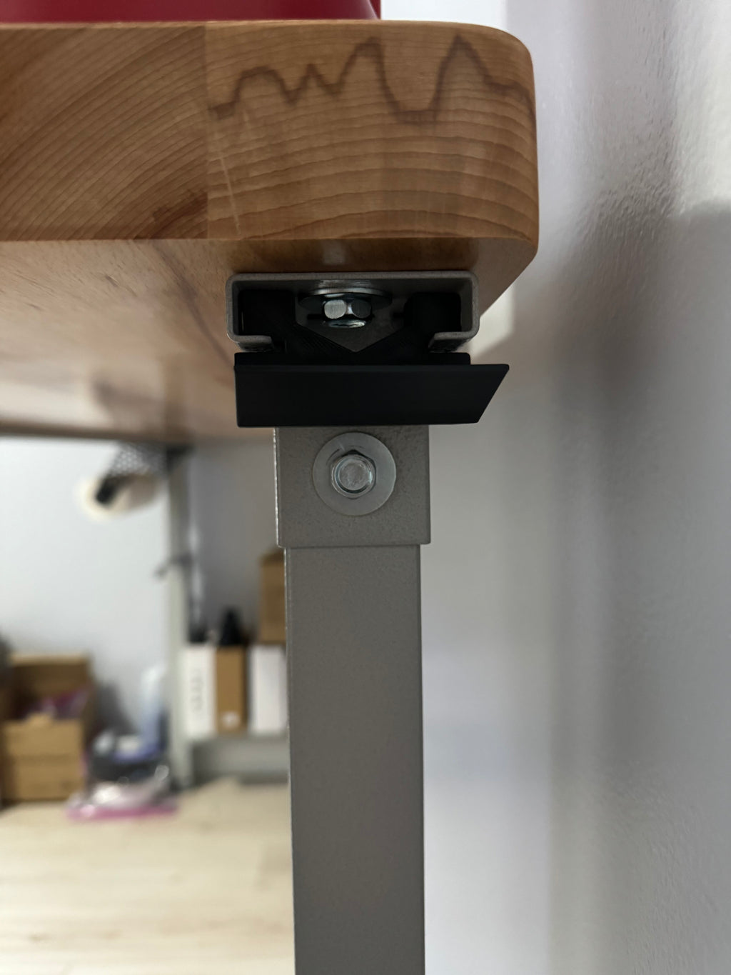 Seville Desk Underside Mounting Hooks