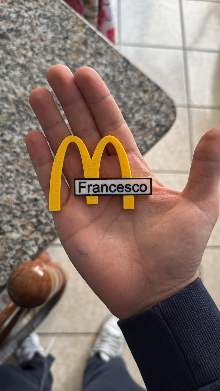 McDonald's Employee Badge (Concept)