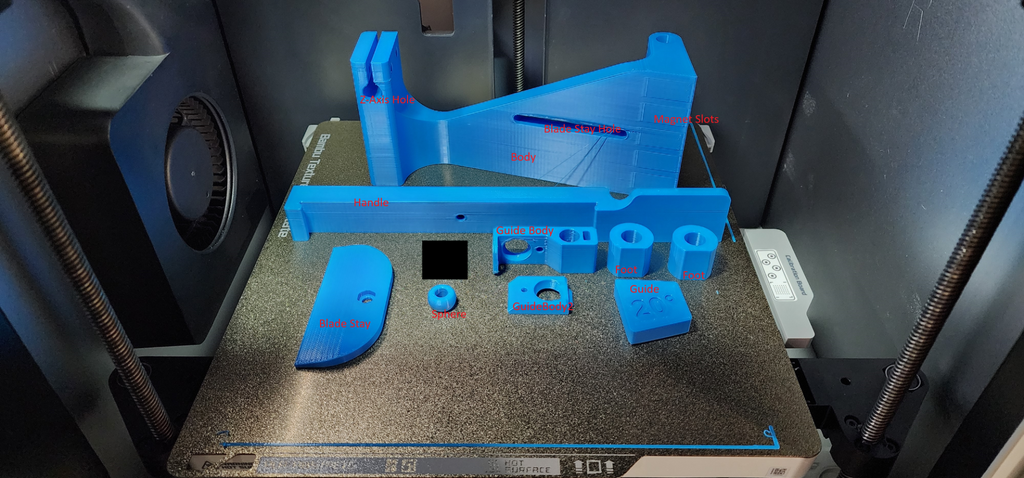 Knife Sharpening Tool v2.1 from CNCKitchen - Remix