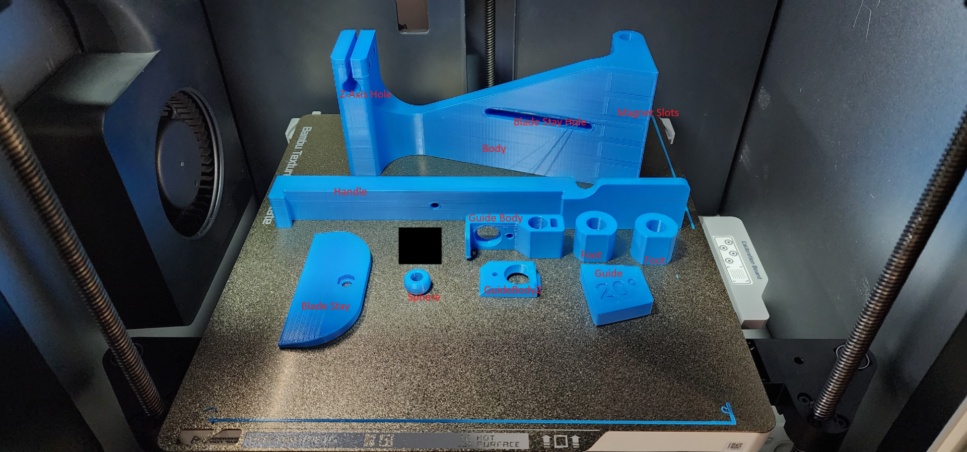 Knife Sharpening Tool v2.1 from CNCKitchen - Remix