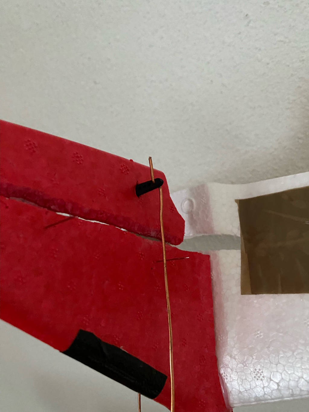 Rc plane wing/servo horn