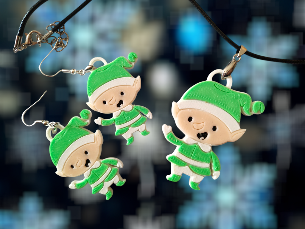 Cute Elf - Earrings and Necklace