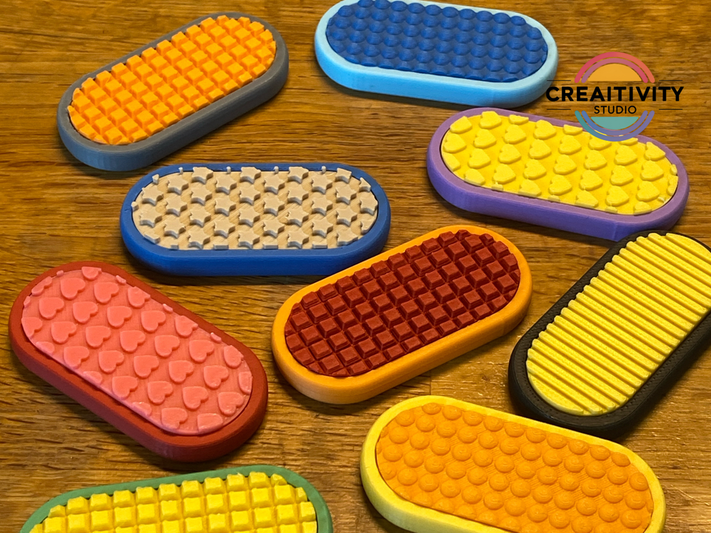 Fidget Slider - 5 Muster - Free Comm. Use