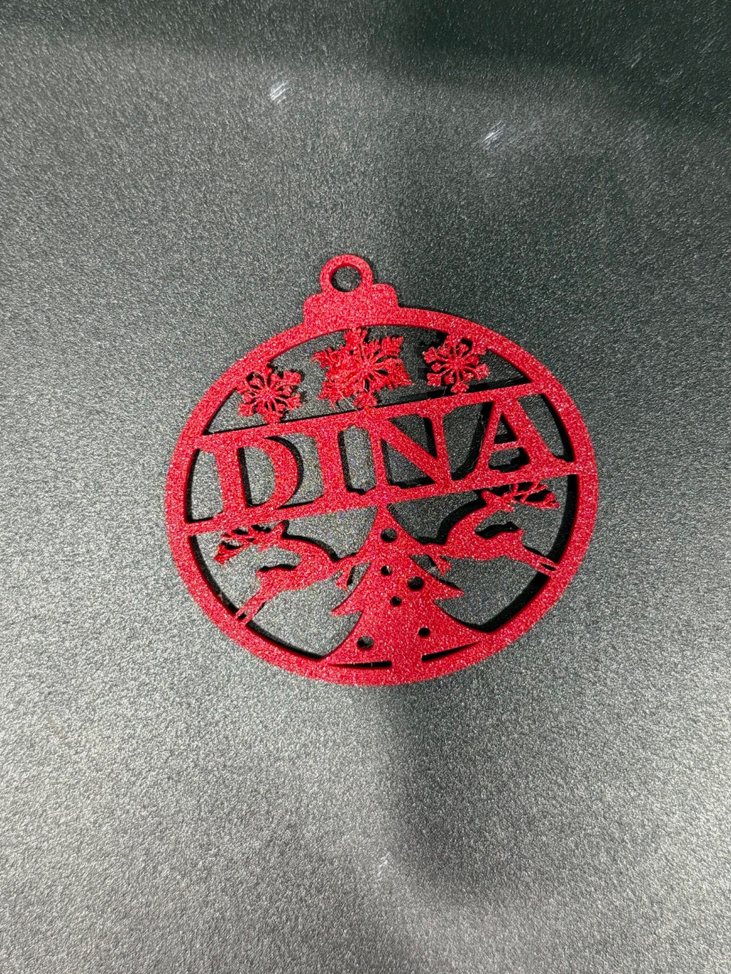 Christmas Ornament - Christmas Name Tag