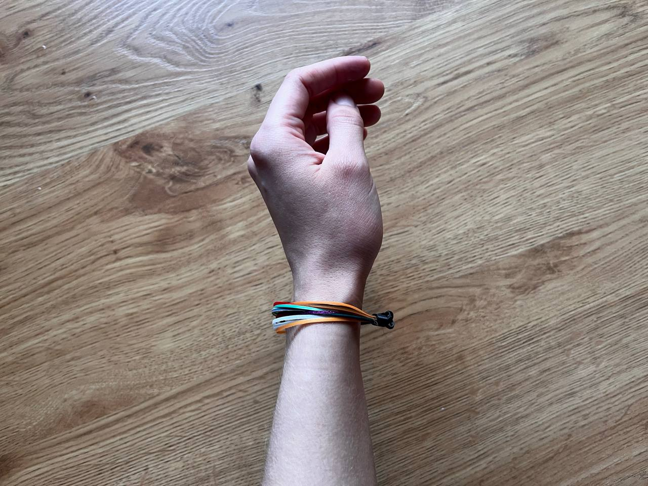 Poop string bracelet