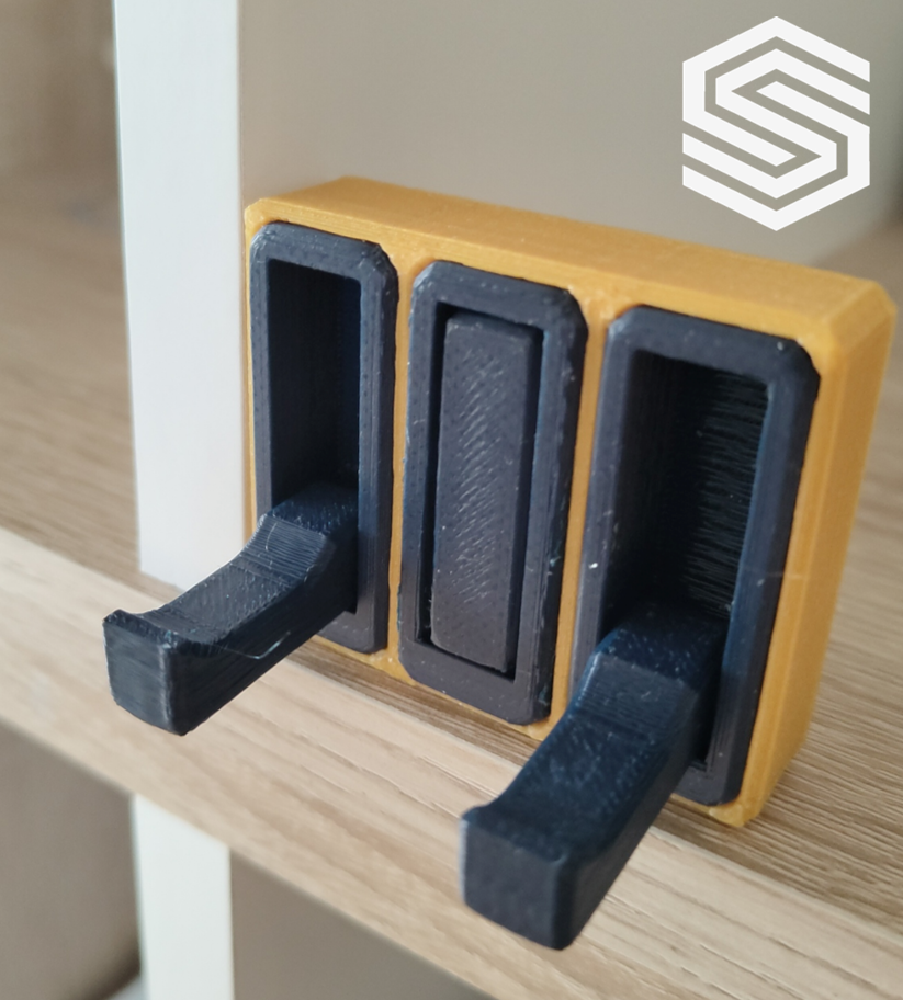 Modern Foldable Hook (print-in-place)