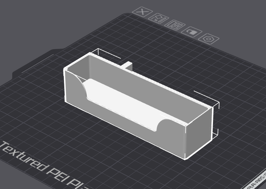 SKADIS Compatible Tray Shelf (Ikea Peg Board)
