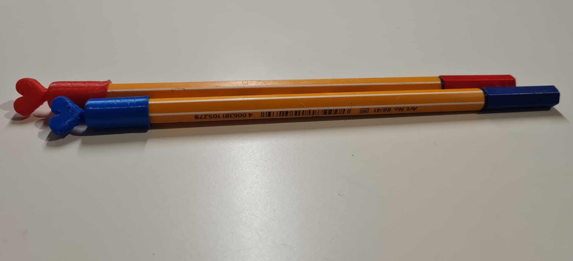 Pen Cap Heart (Topper)