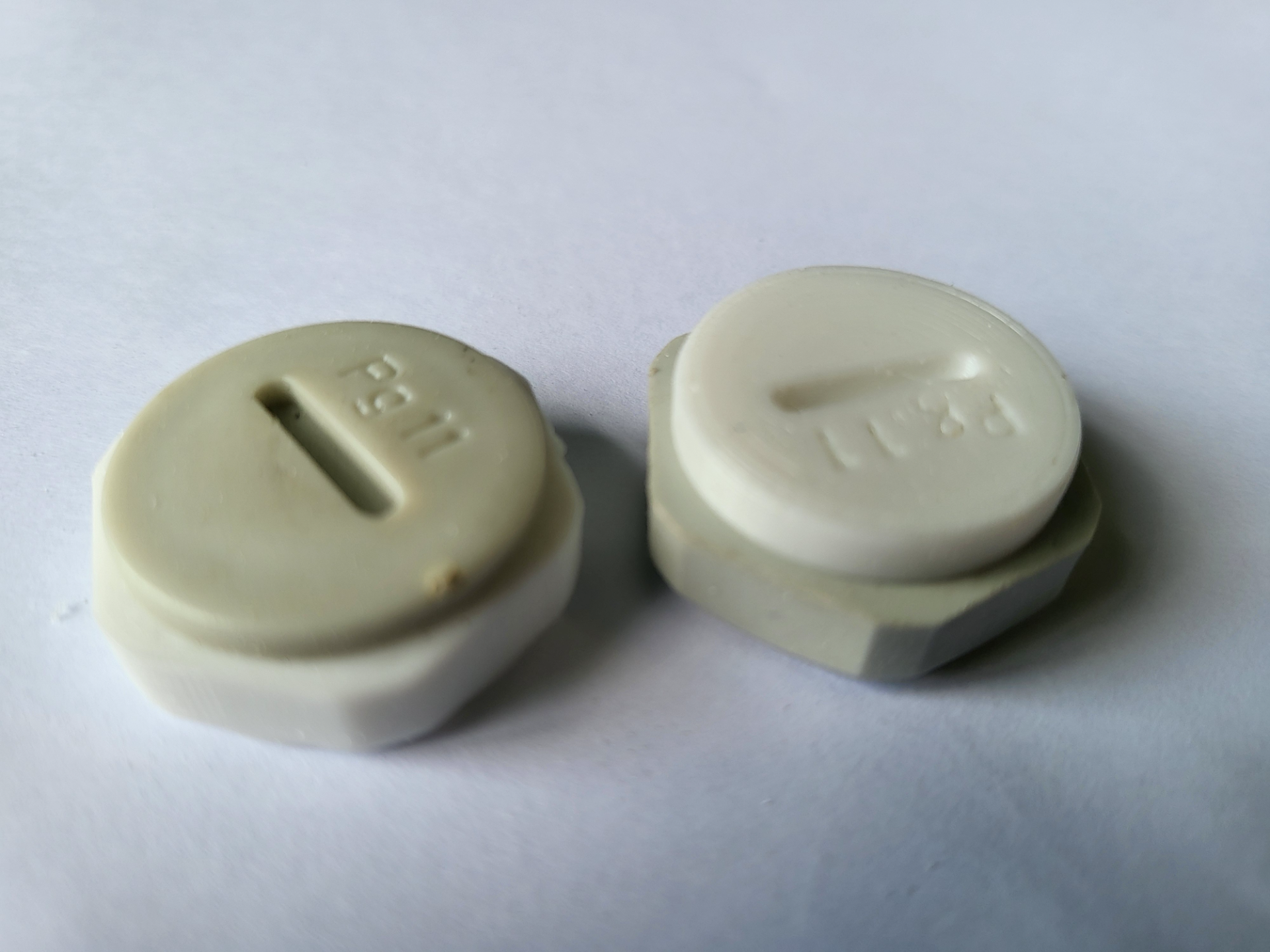 Pg11 Cable Gland Blanking Plug and counternut