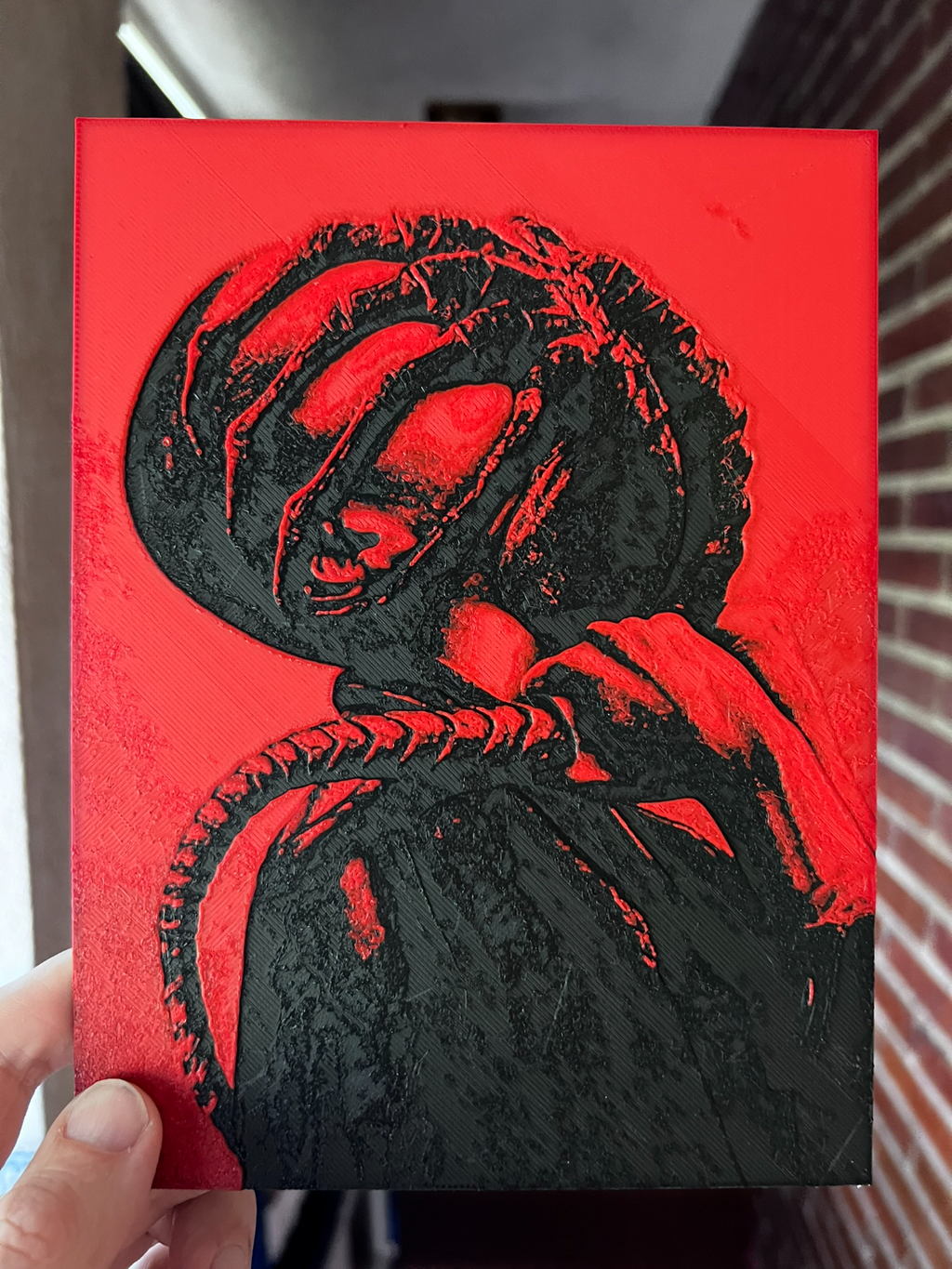 Alien Romulus (Xenomorph) hueforge, only 2 colour