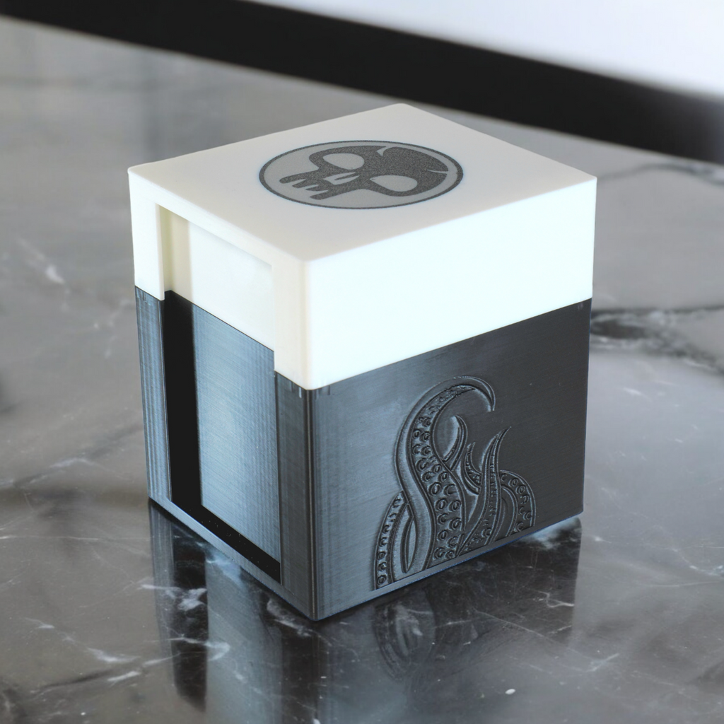 Magic The Gathering Commander Deck Box black mana