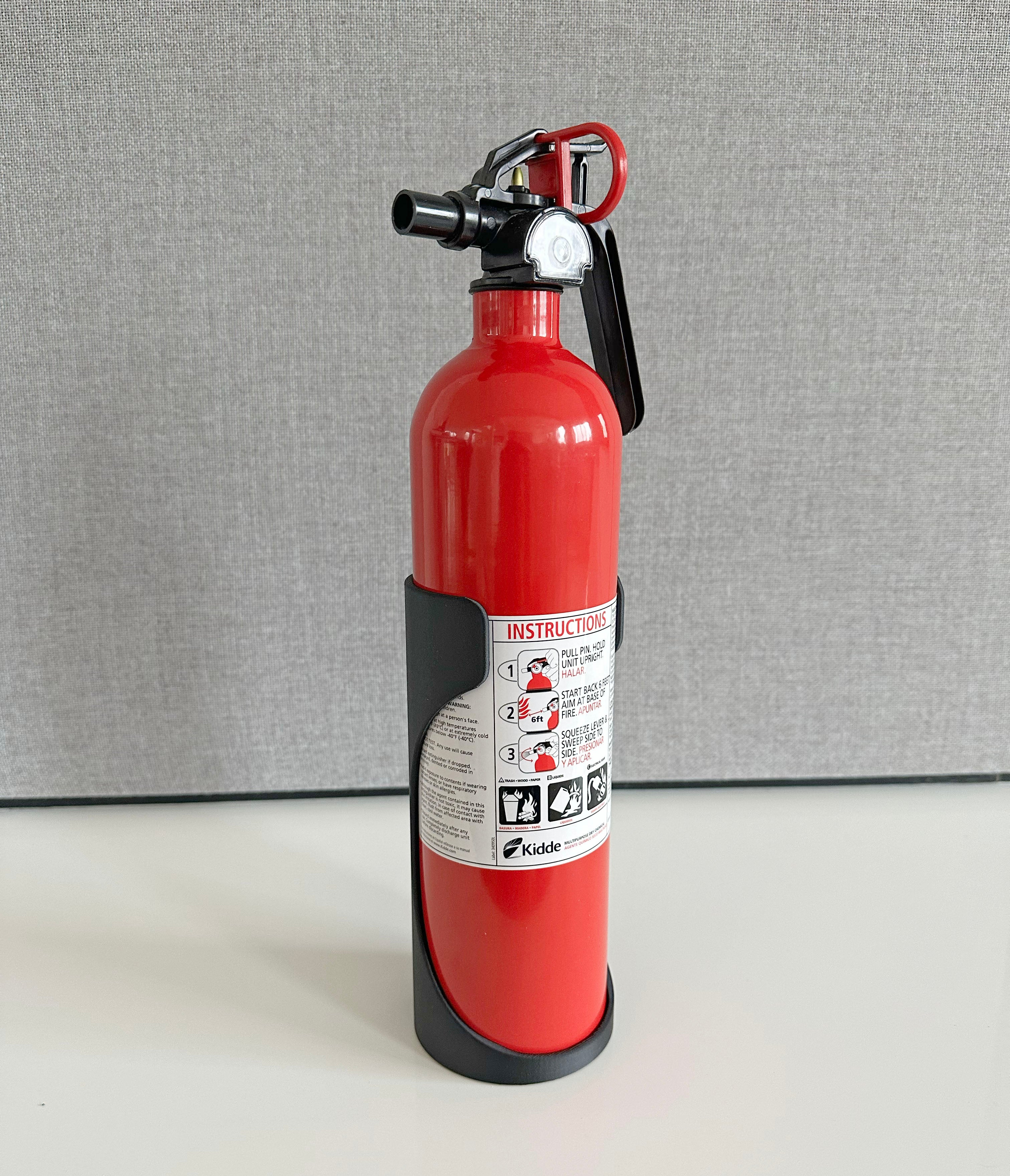 Fire Extinguisher Wall Mount (parametric)