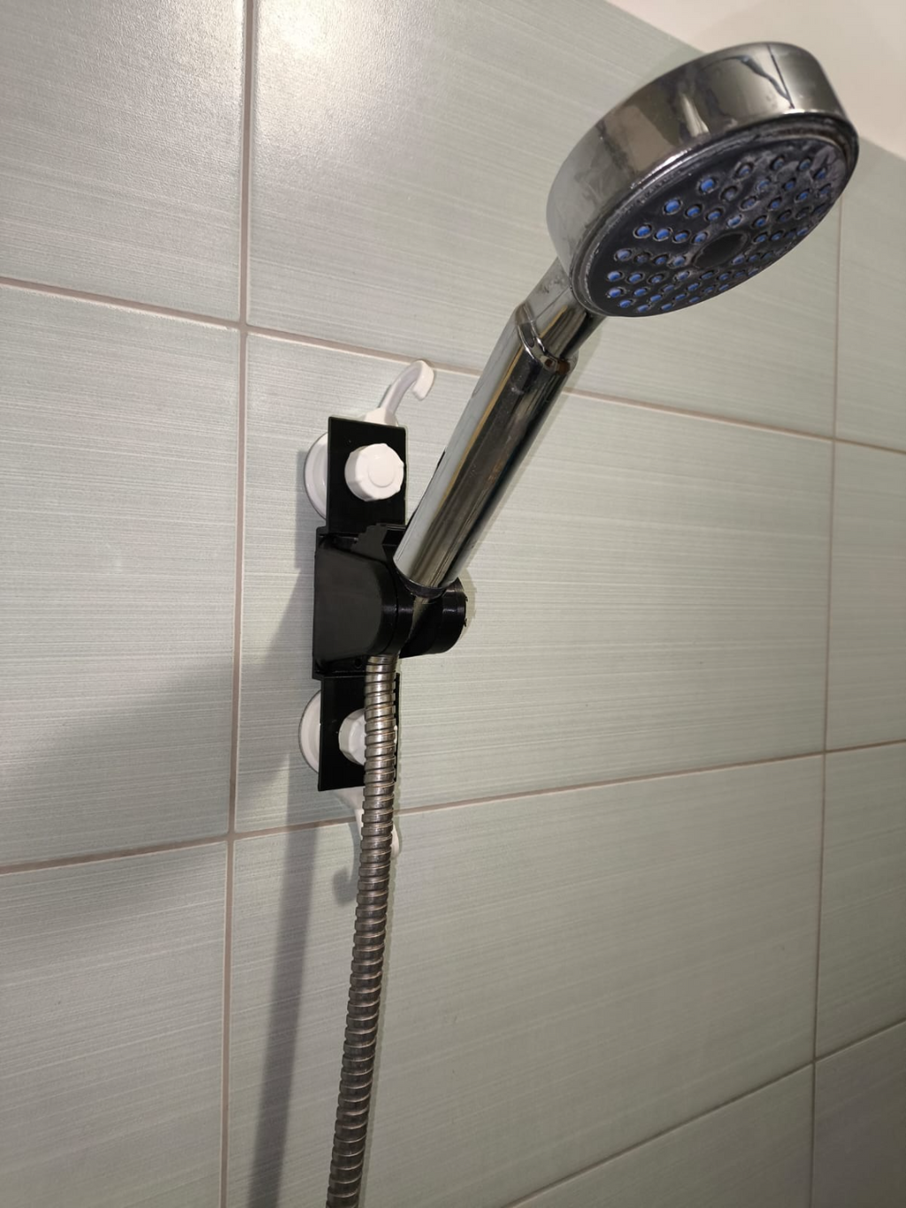 Suction Cup Adjustable Shower Head Holder