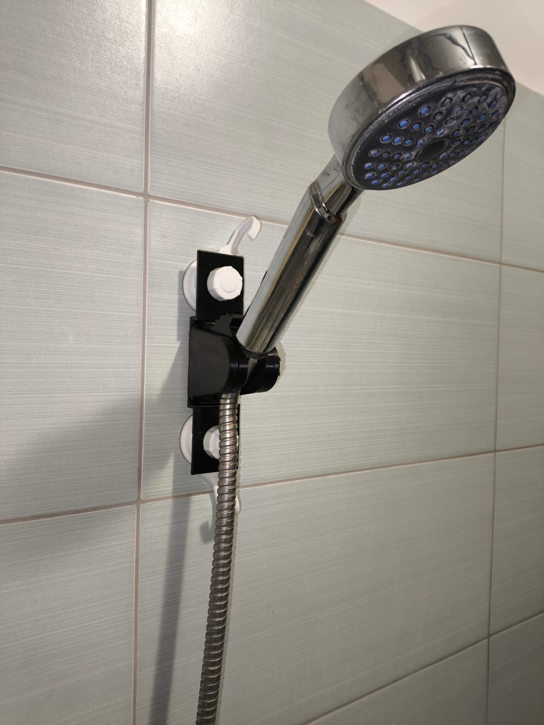 Suction Cup Adjustable Shower Head Holder