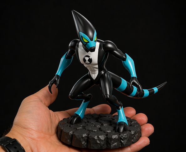 XLR8 (Ben 10) - Modelo 3D
