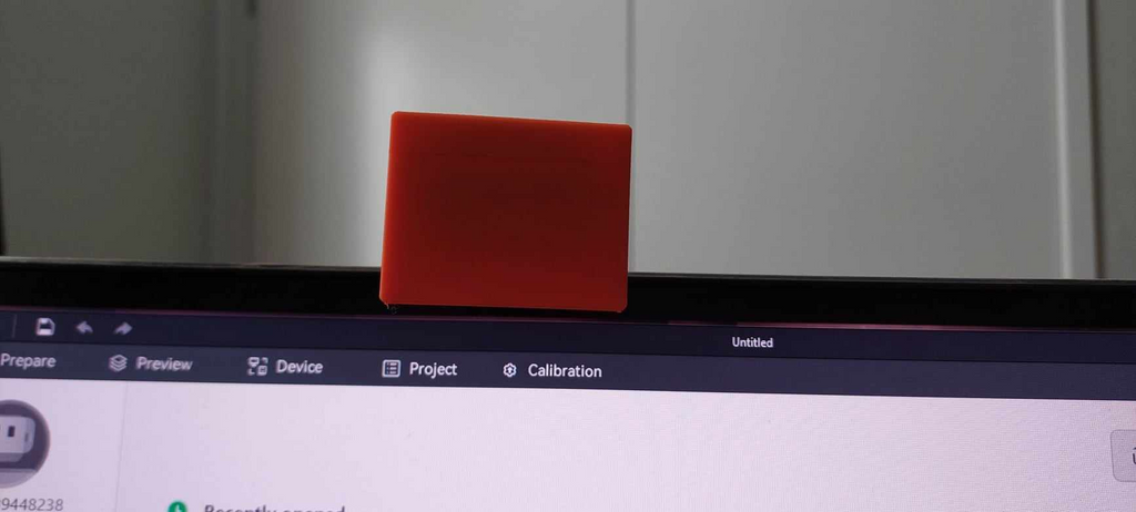 Microsoft Lifecam HD-3000 privacy cover