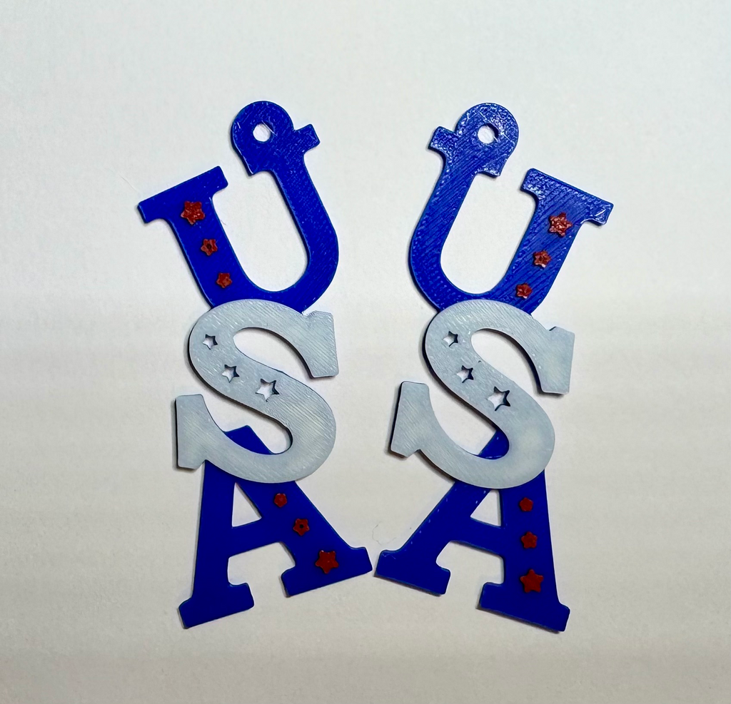 USA Ear Rings