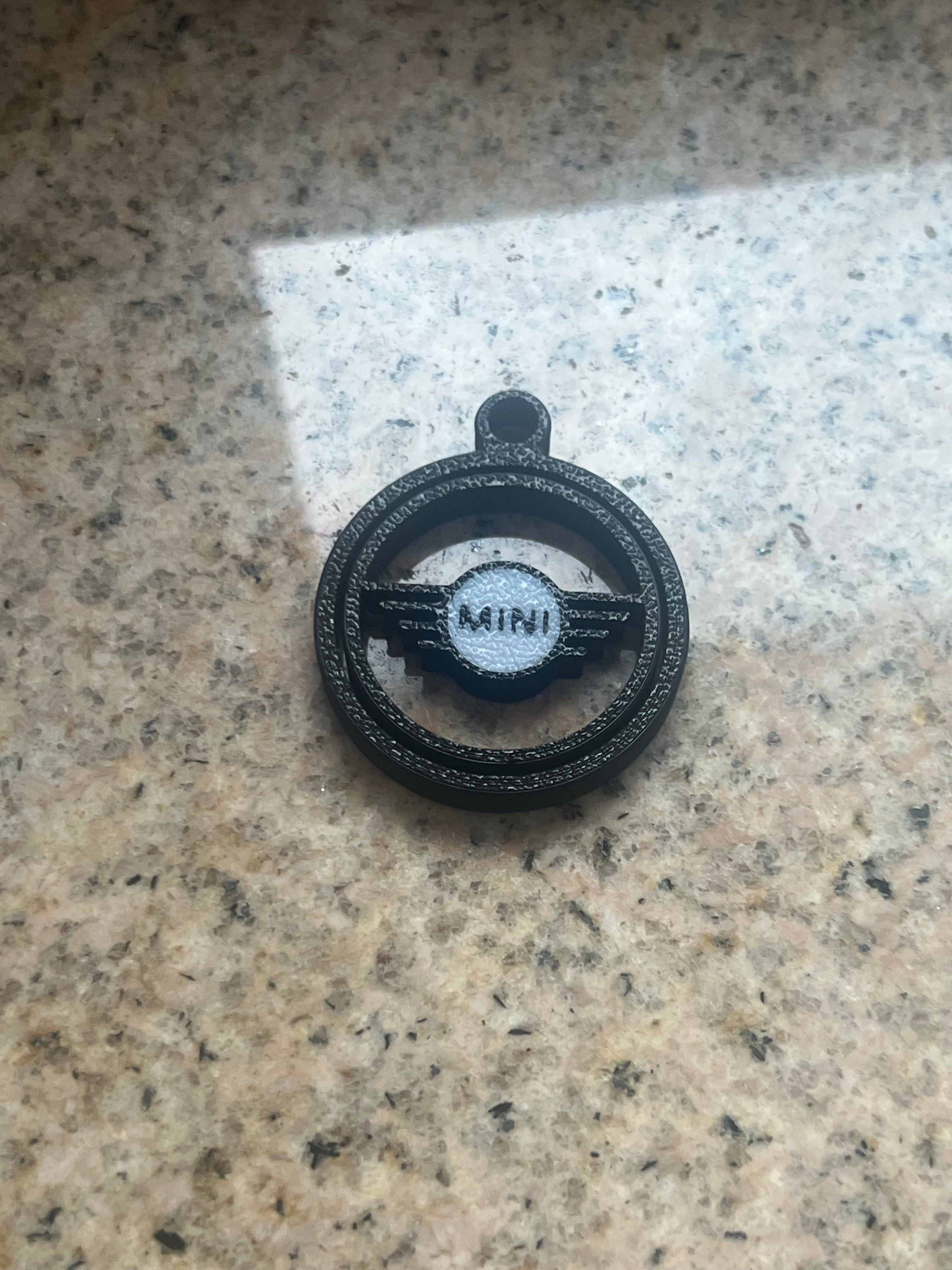 Mini cooper gyro keychain