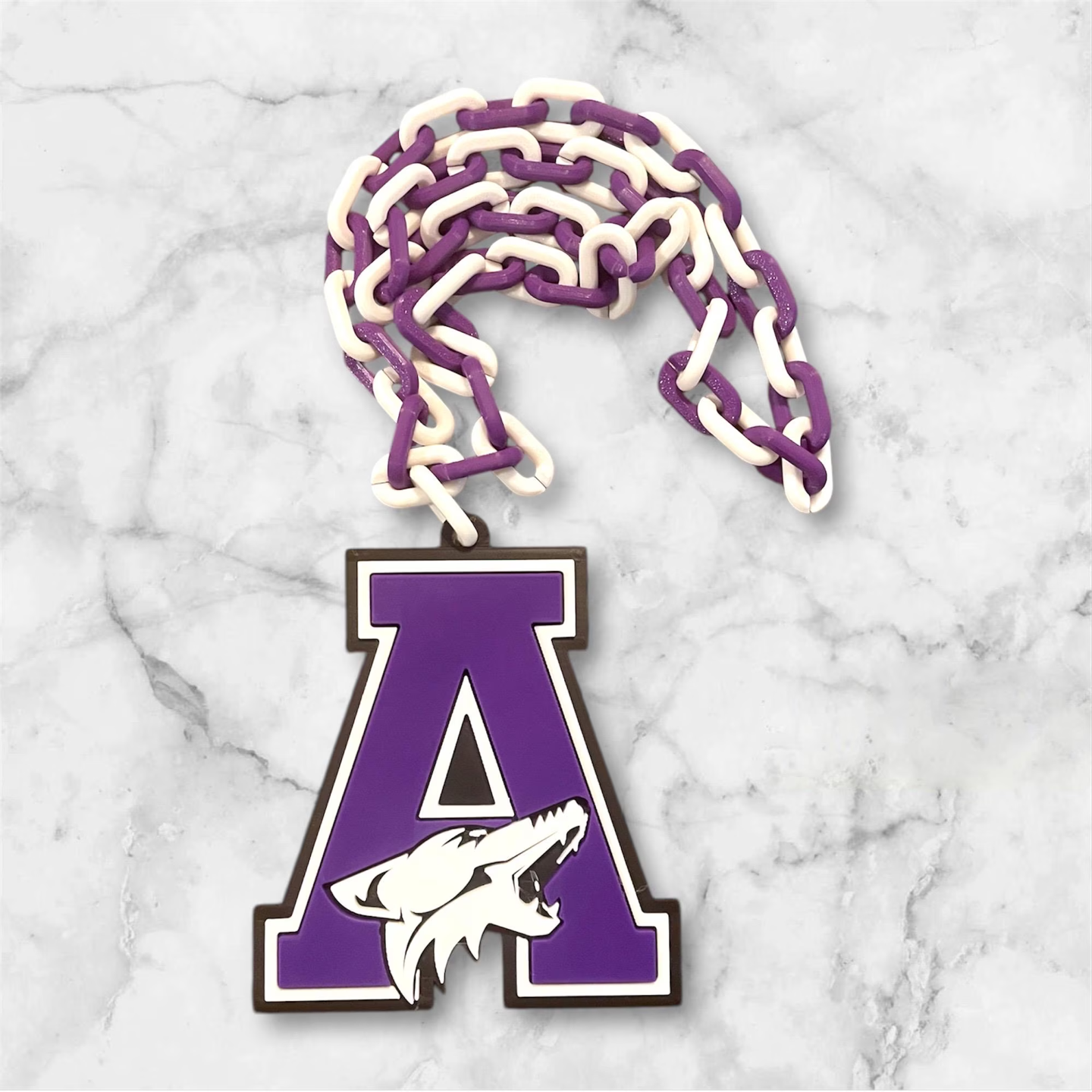 Block A Coyote Necklace