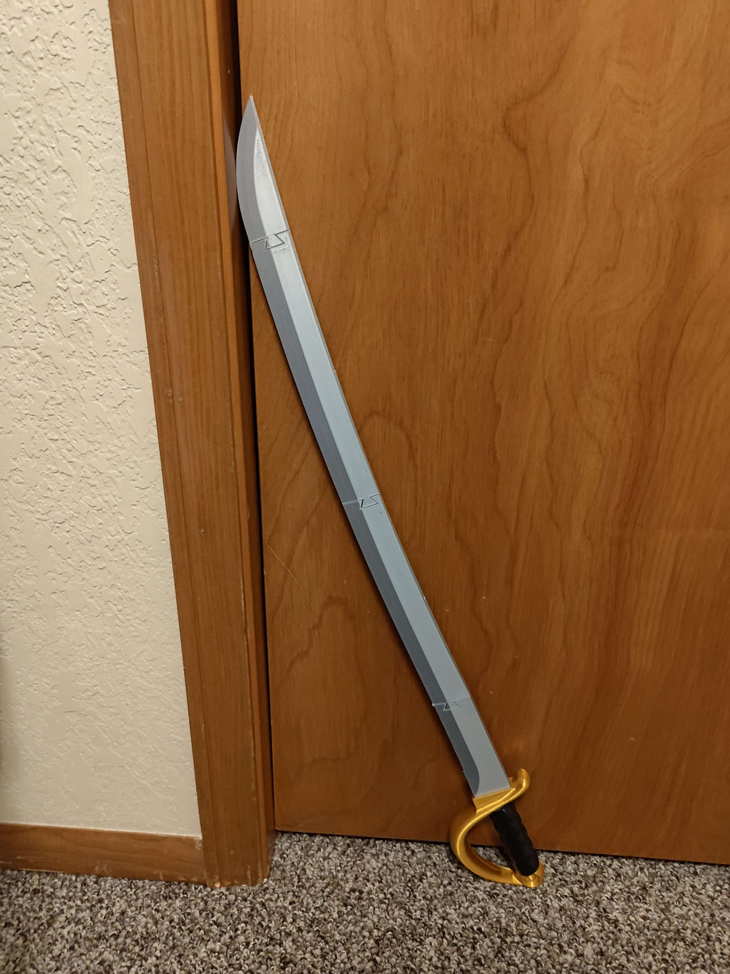 Pirate Sword (100% 3D-Printed with optional Glue)