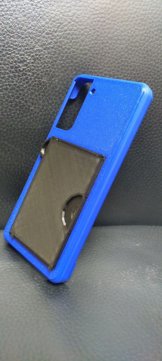 phone case with card holder for s21 fe