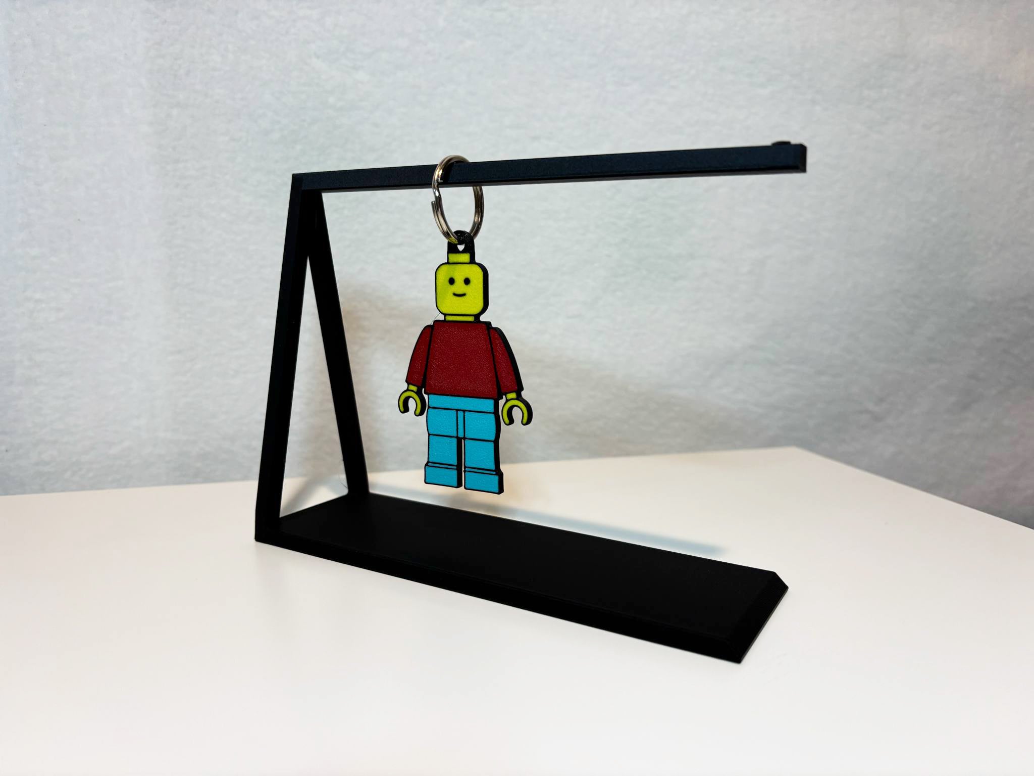 Simple keychain display stand No Supports