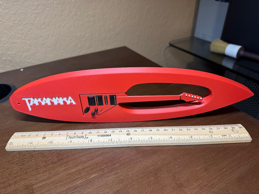 Masayoshi Takanaka Surfboard Guitar AMS Painted