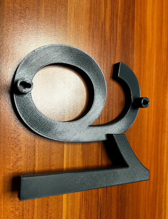 Contemporary Stand-off House Numbers - 6 INCH