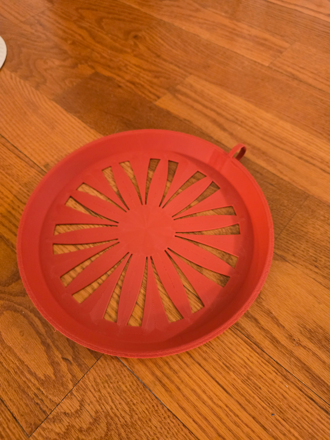 Paper Plate Support with Thumb Ring - 9"/22.8 cm